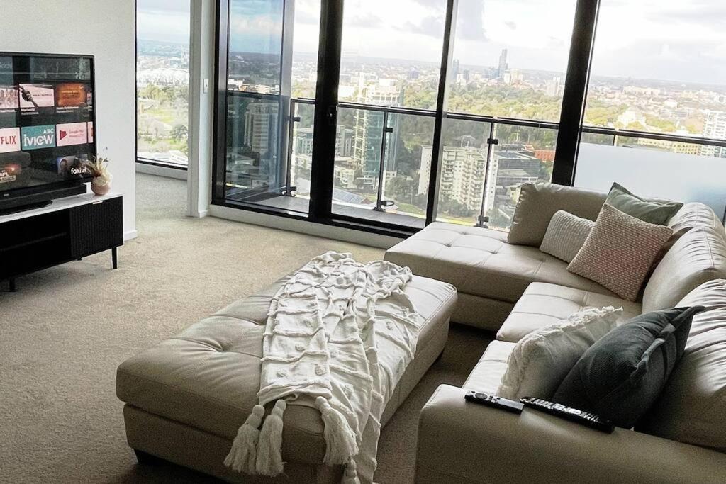 Lux 3 Bedroom Apartment In Southbank Melbourne Exteriör bild